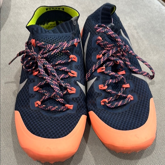 Nike Flex Runner Shoes - Navy and Coral - Picture 2 of 6